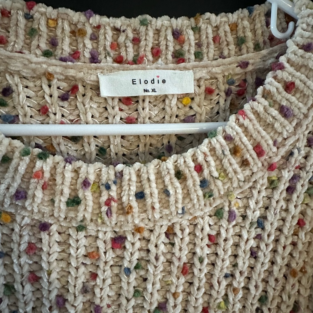 Elodie chenille sweater - Picture 3 of 3